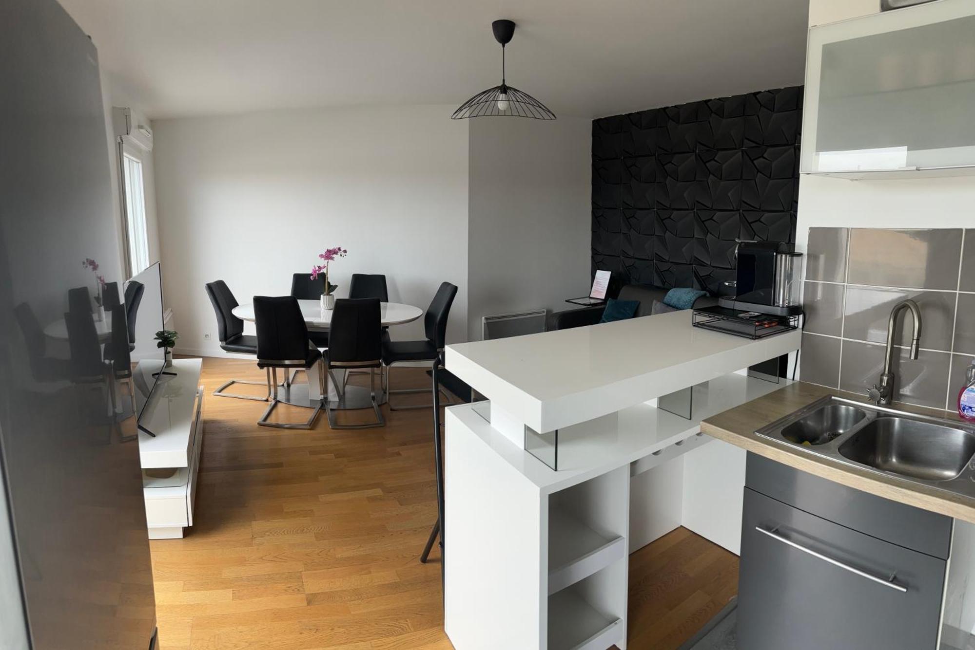 Orchidees Choisy 5Pers Parking Wifi Apartment ภายนอก รูปภาพ